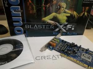 Creative sound blaster X-Fi SB