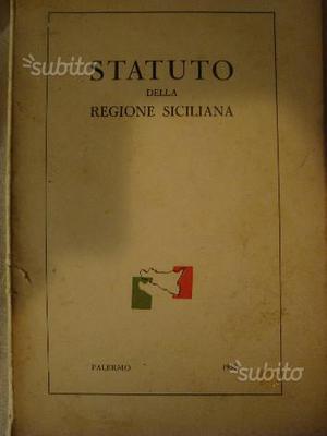Statuto della regione siciliana 