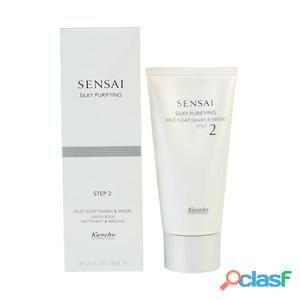 Kanebo - sensai silky mud soap wash & mask 125 ml - Kanebo -