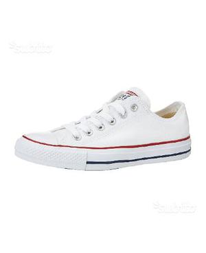converse bianche basse outlet 46