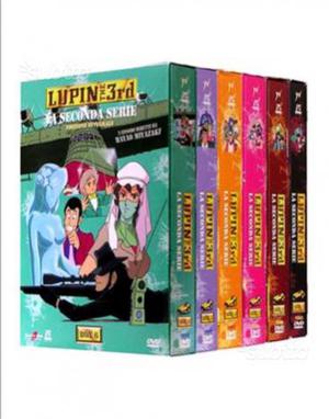 Lupin III seconda serie completa 6 box sigillati