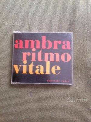 Ambra - cd, ritmo vitale - radio version, raro