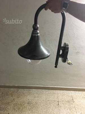 3 lampade a muro