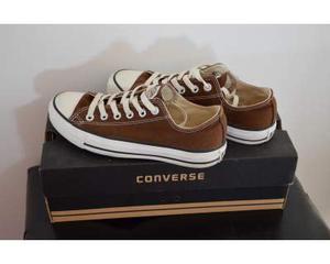 converse basse marrone