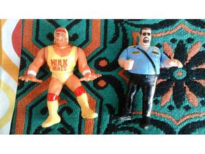Hulk Hogan e Big boss man action figure