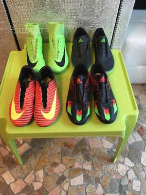 scarpe da calcio nike e adidas