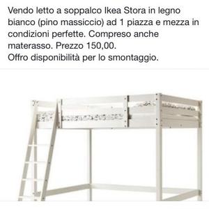 Vendo Letto A Castellosoppalco Ikea Stora Posot Class