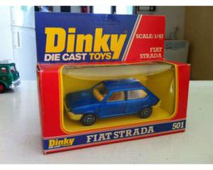 Dinky die cast toys fiat strada ritmo n° 501