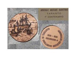 Medaglia commemorativa in bronzo Primo Centenario Arsenale