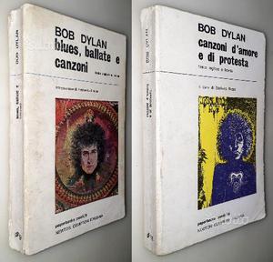 Lotto 3 libri Bob Dylan, Canzoni d'amore e di prot