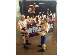 Wrestling libro e 2 Action Figure.