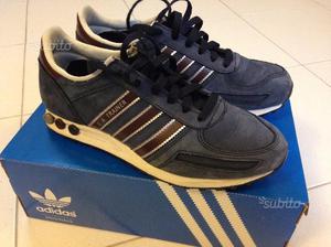 adidas la trainer pelle blu