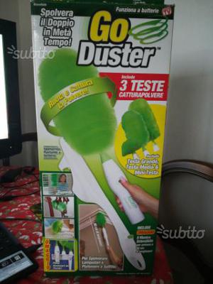 Go Duster Cattura Polvere Elettrico Prezzo.Go Duster Spolverino Elettrico Posot Class