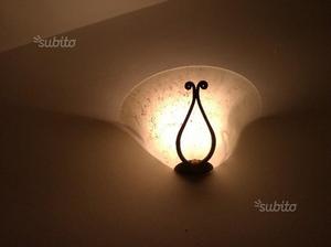 Plafoniere e lampada a parete