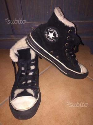 converse invernali con pelo