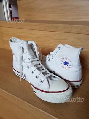 converse bianche 38