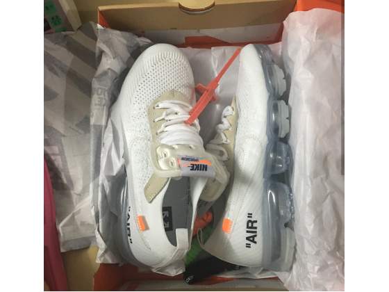 vapormax per off white bianche