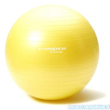 GYM BALL GINNASTICA FITNESS DA 65 CM CON POMPA TOORX AHF-012: P   ALLA