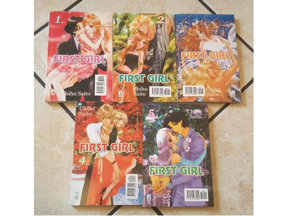 First girl manga serie completa 1/5 star comics