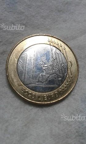 Medaglia moneta 1 euro