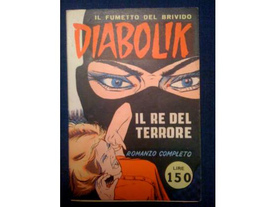 Cerco: Diabolik seconda serie n. 1 da magazzino anno 