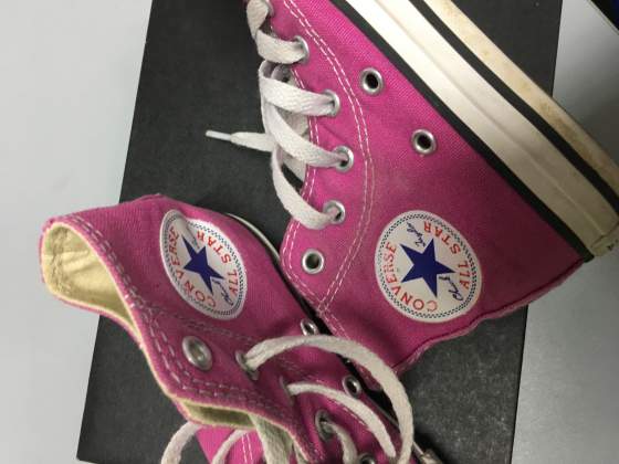 converse nere bimba