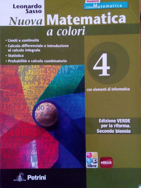 Matematica a colori edizione verde 🥇 | Posot Class