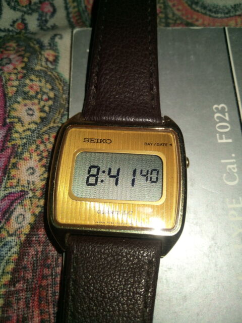 vintage seiko lcd