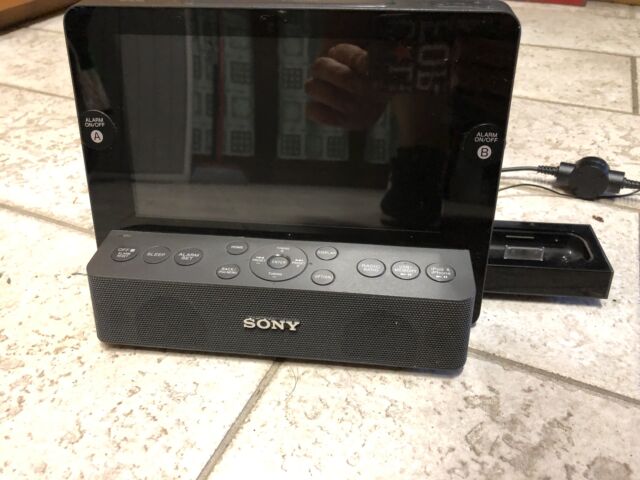 Sony Dream Machine ICF-CL75iP LCD 7" AM FM Orologio Radio