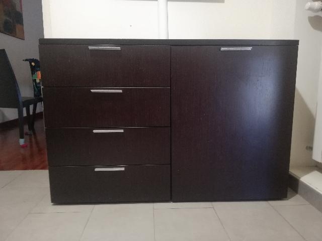 Madia mobile buffet color wenge marrone scuro ? | Posot Class