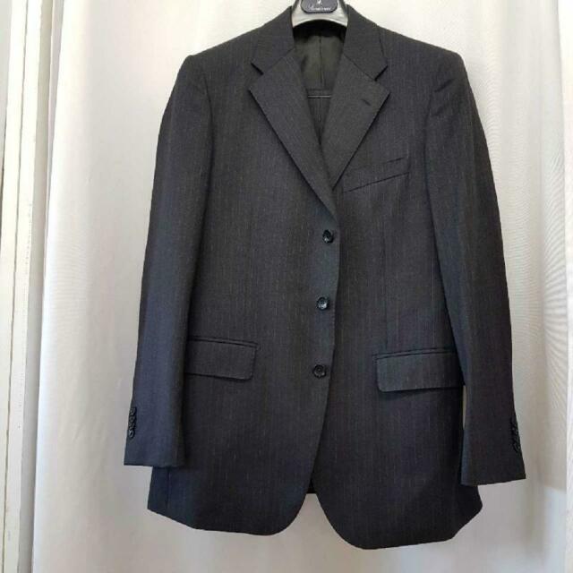 Conbipel vestito uomo completo righe grigio 🥇 | Posot Class