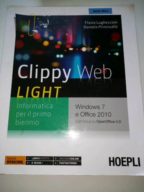 Clippy Web light - Informatica per il primo anno