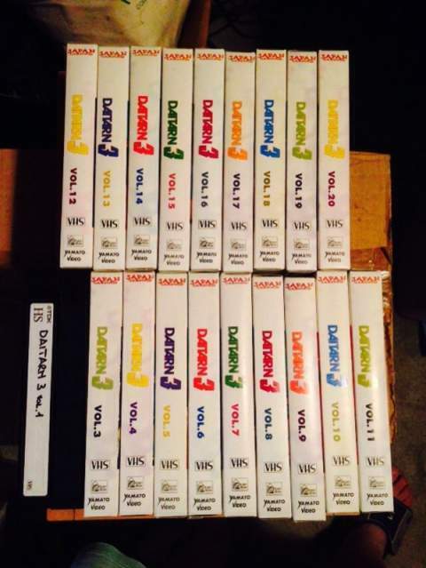 Daitarn 3 - serie completa - 20 VHS