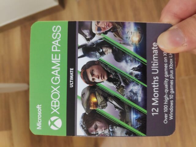 xbox game pass ultimate 12 months gamestop