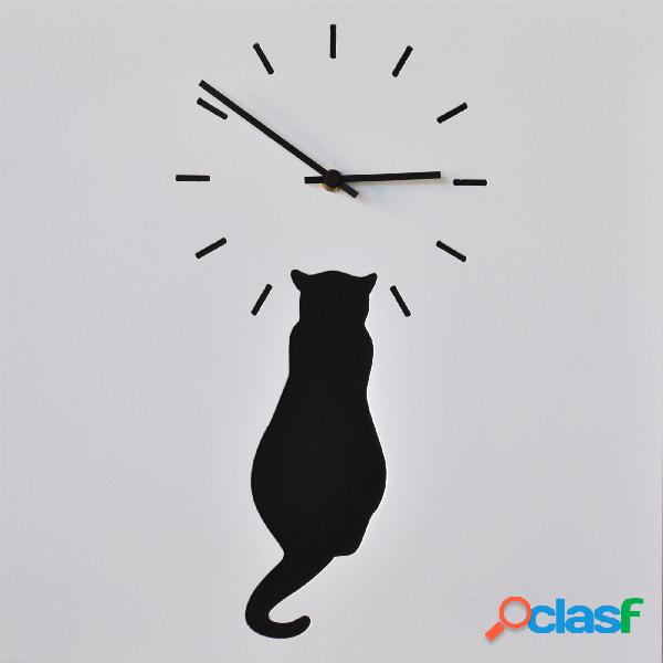 Orologio da parete CAT stampa su MDF Laccato 38,5xh38,5 cm