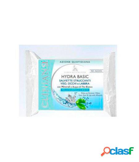 Hydra Basic Salviette Struccanti Viso, Occhi e Labbra Pelli