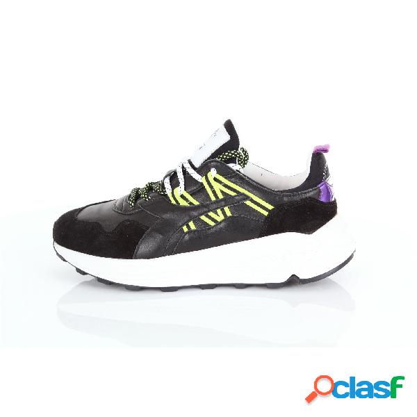 diadora rave leather pop sneakers