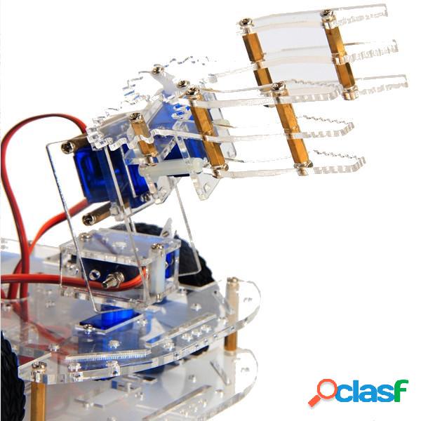 4 DOF acrilico Robot braccio 3D macchina rotante + P0090