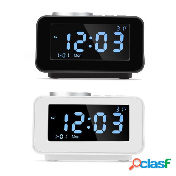 K6 Smart Alarm Clock Altoparlante bluetooth Altoparlante