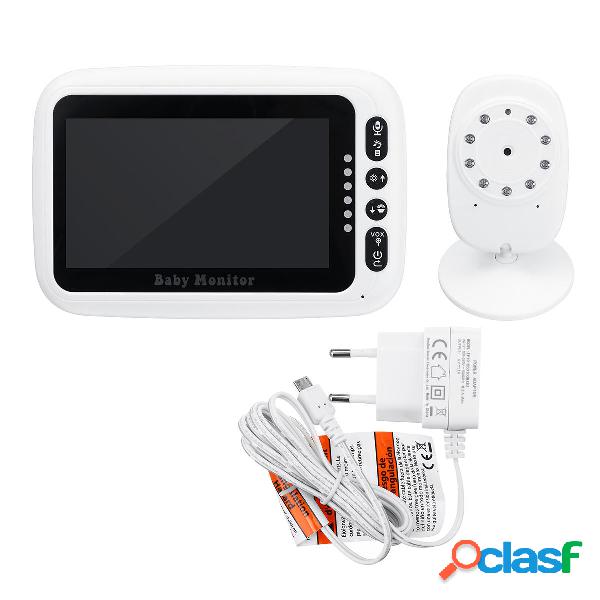 Wireless 4.3 Pollici Baby Monitor Monitor intercom a due
