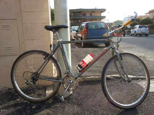 bicicletta bottecchia donna verde natura