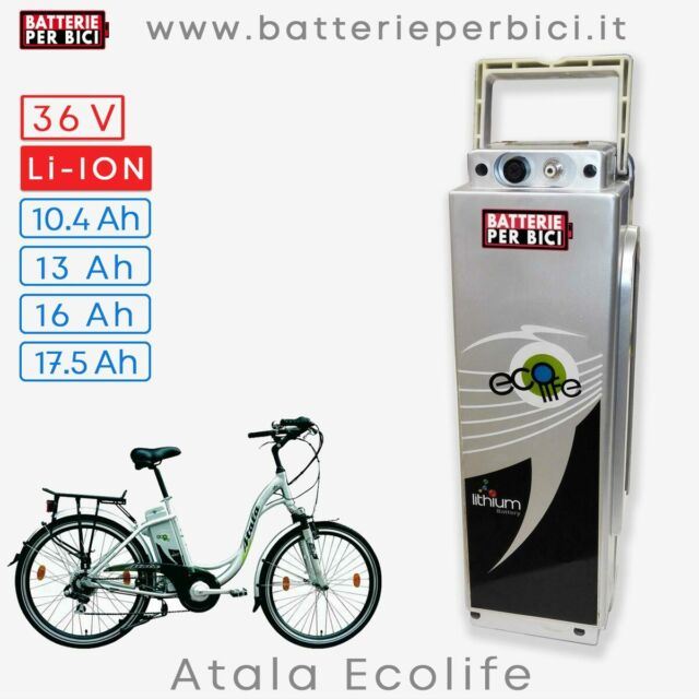 batteria bicicletta elettrica 36 volt