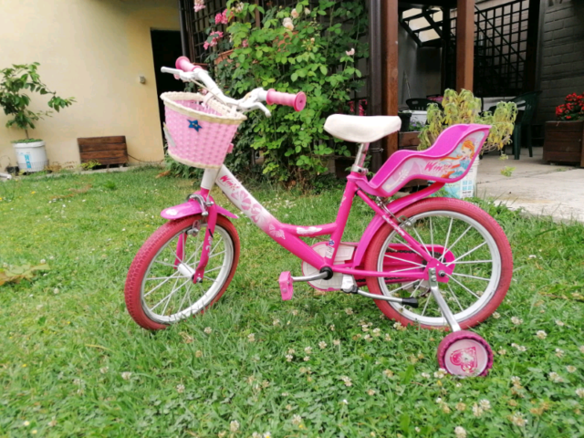 bicicletta 14 pollici winx