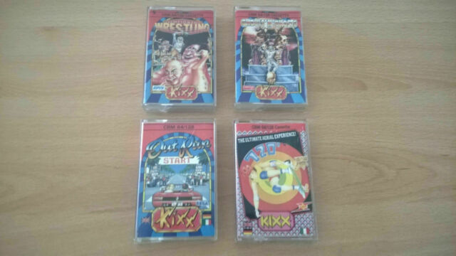 Commodore 64 Lotto Ghouls n Ghosts Out Run Wrestling 720°