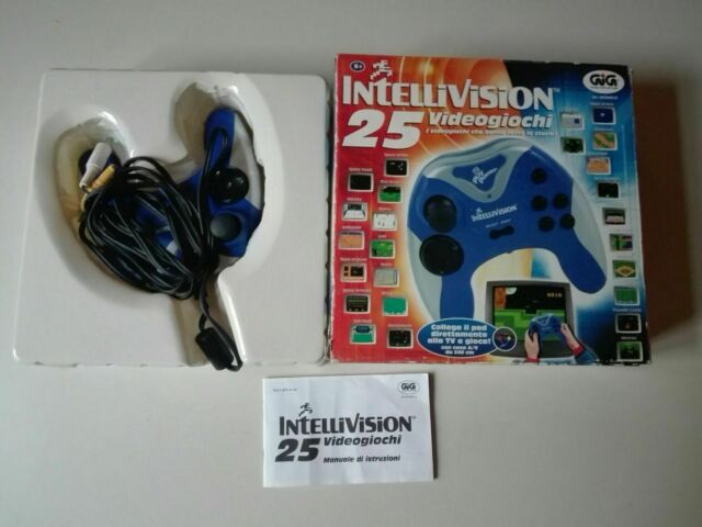 Gig intellivision 25 plug and play tv games console