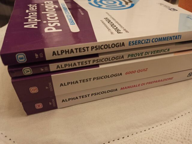 Alpha test Psicologia - Serie completa 