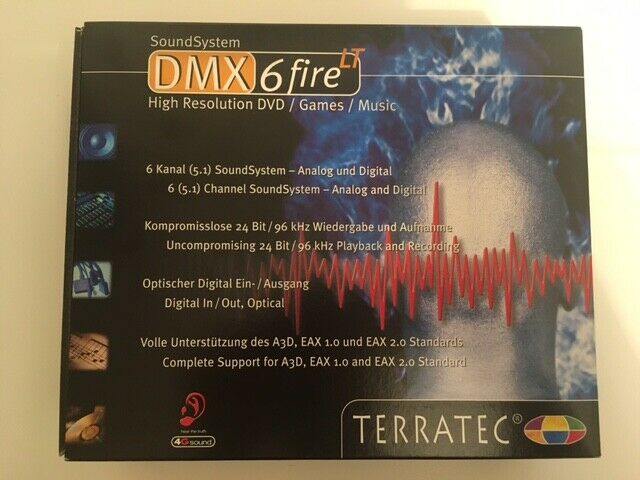 Scheda Audio Terratec Dmx 6 Fire LT