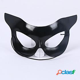Mask Venetian Mask Masquerade Mask Inspired by Cat Black