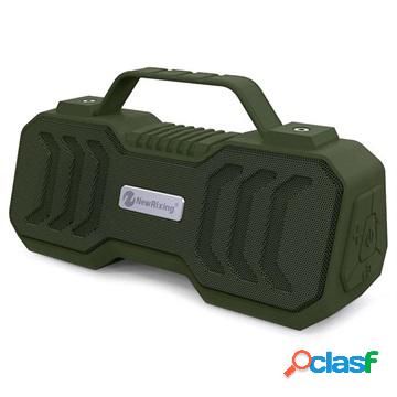 NewRixing NR4500 Water Resistant Bluetooth Speaker - Army