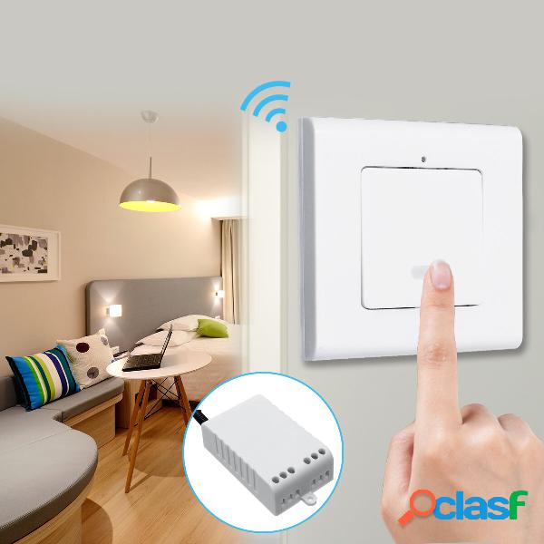 1 Way Wall lampada Wireless remoto Interruttore ON / OFF di